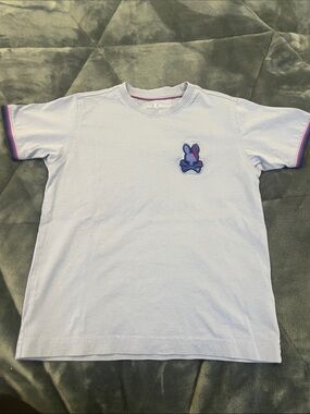 Psycho Bunny Blue/Purple Tee 7-8 Small